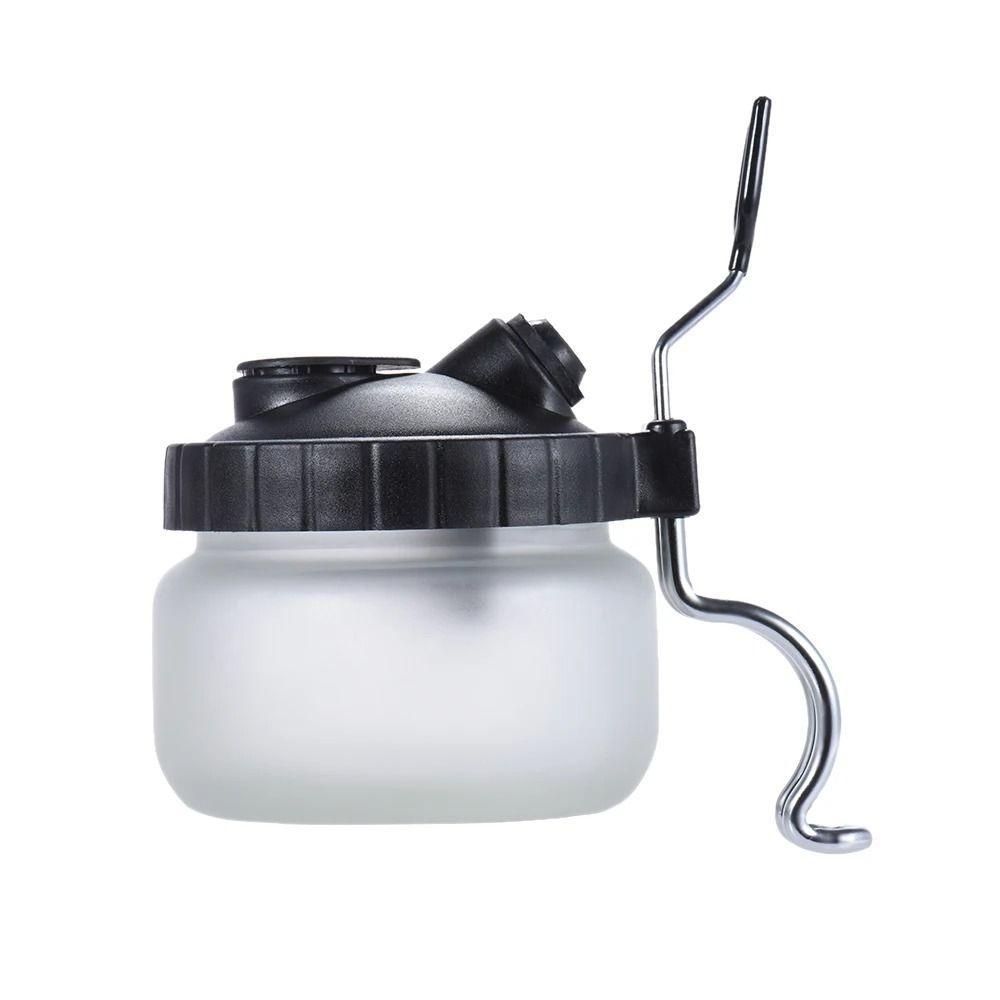 with Airbrush Hanger Airbrush Cleaning Jar with Cover Waste Liquid Collector DIY Projects