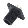 Pin Type Aviation Plug 4 Pin Threaded Square Shape IP67 PCB Panel Aviation Wire Connector Plug