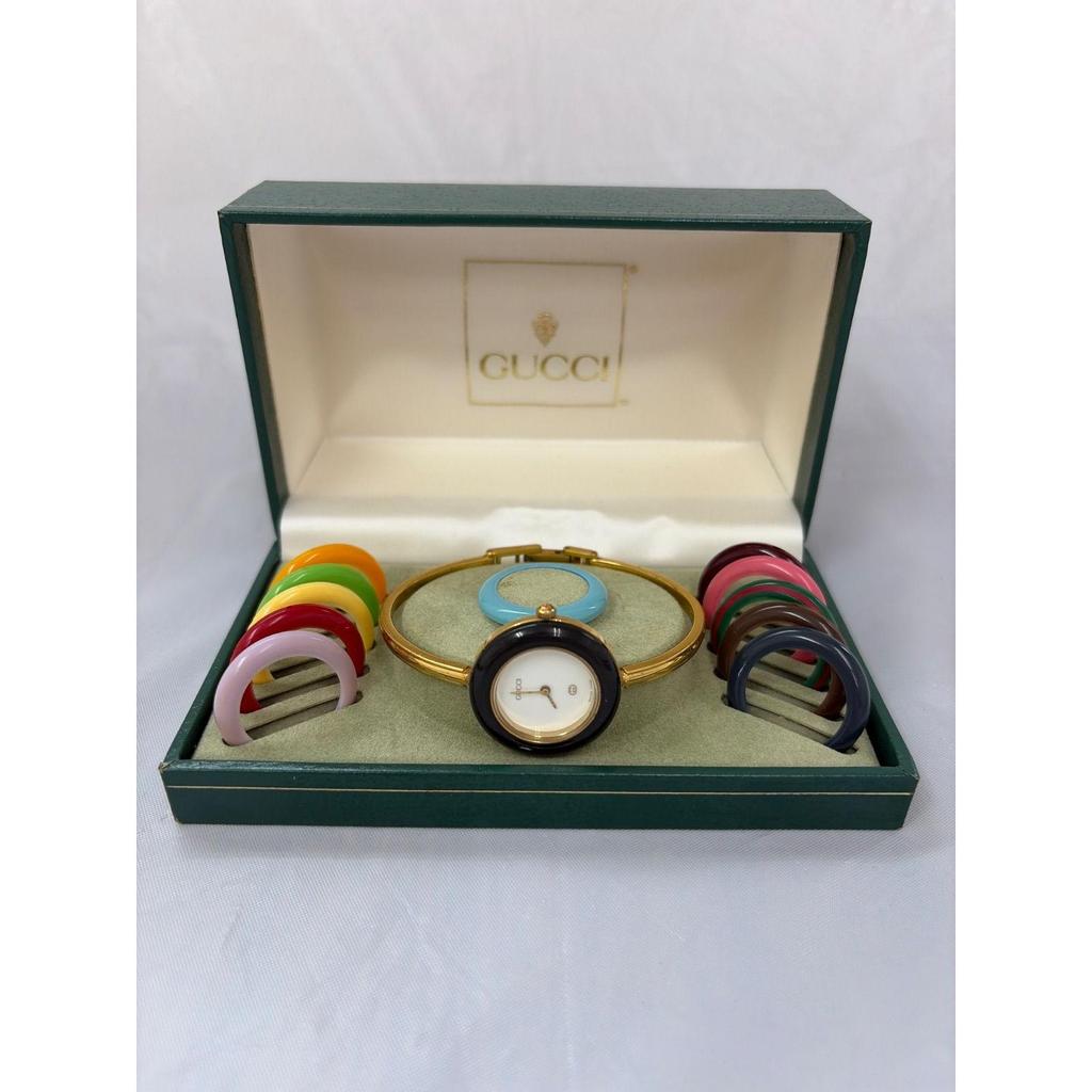 Used Unused item - GUCCI Change Bezel Ladies Watch (Shipping from Fukuoka)