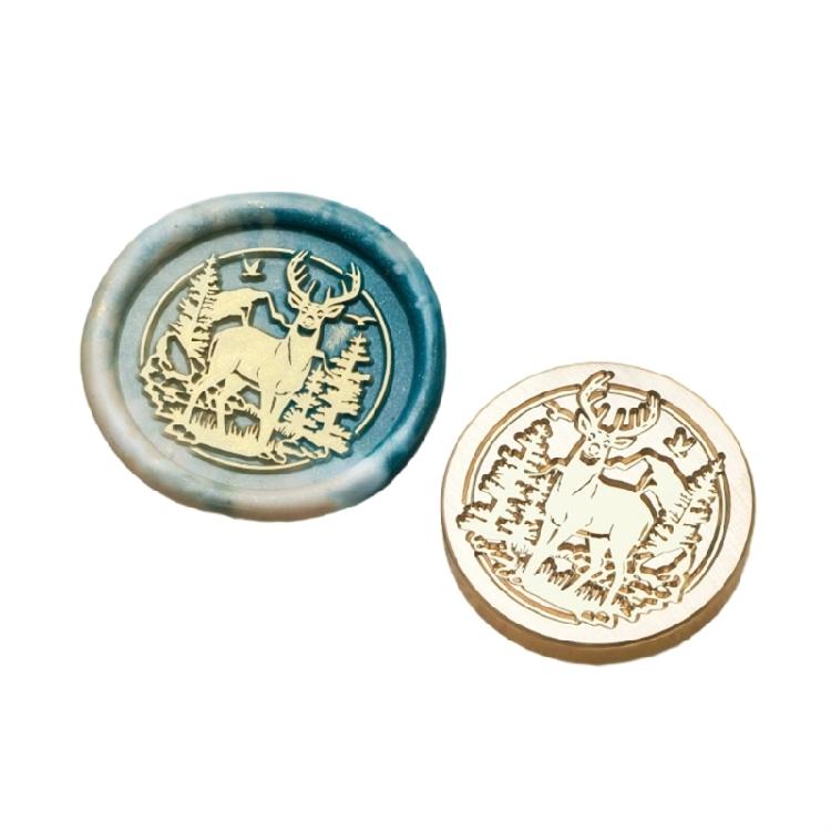 Butterfly Wax Seal Stamp Brass Head Animal Series Sealing Waxed Stamp for Photo Invitation Card Scrapbooking Decoration