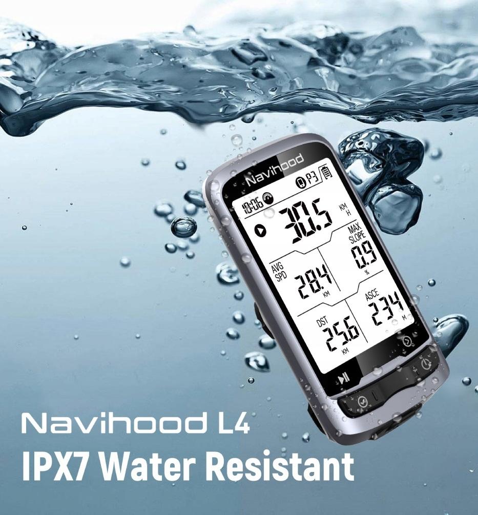 Navihood l4 licznik komputer rowerowy gps bt aplikacja