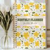 A5  Monthly Planner Notebook Jan–Dec Spiral Bound Floral Calendar Planner With To-Do List  Budget Stickers