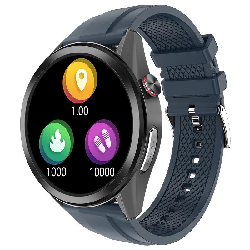 Smartwatch W10: Blood Pressure, Heart Rate, ECG, Blood Oxygen, Body Temperature, Sleep Tracking, Sports & Weather Features