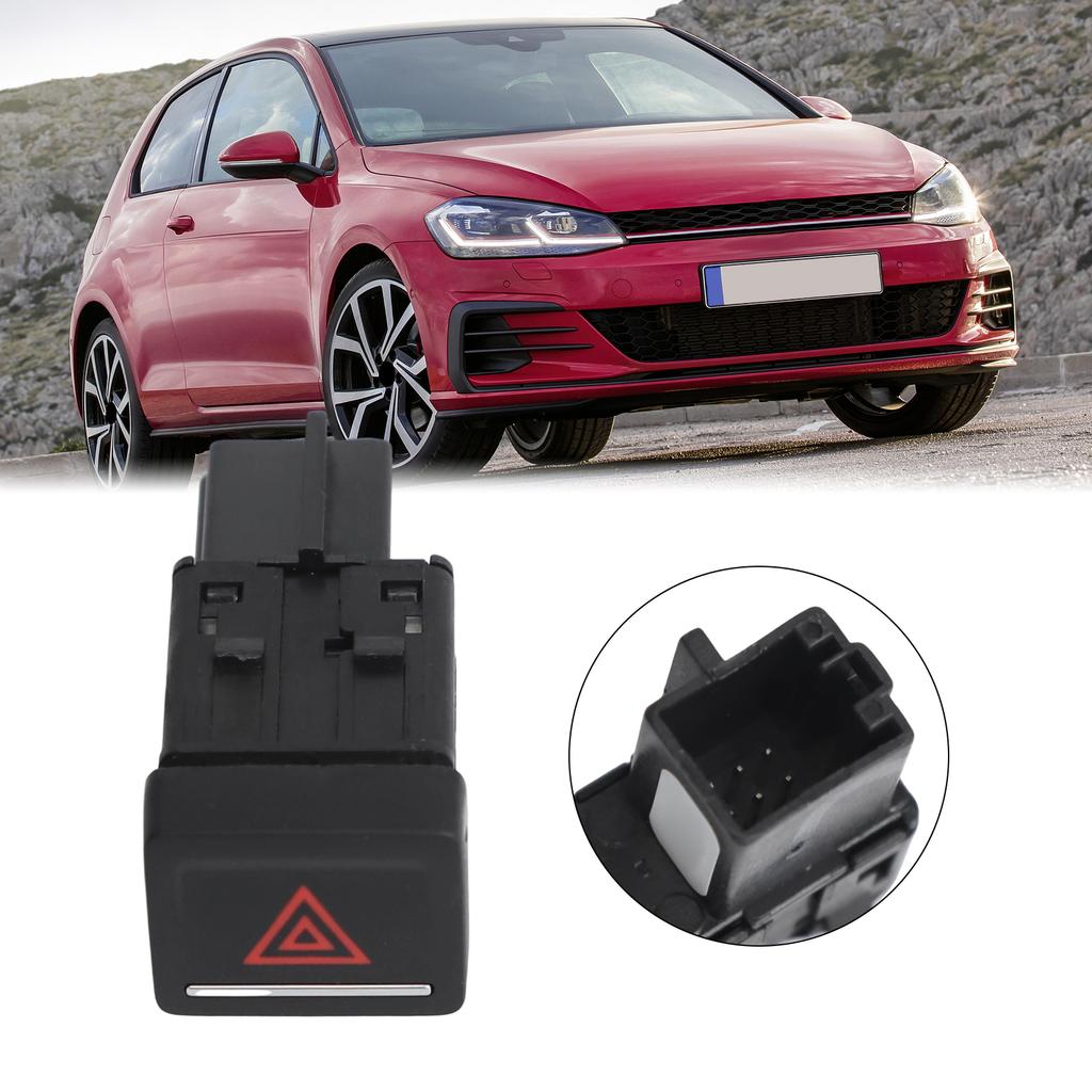 Hazard Lamp Switch for Golf MK7 2013 To 2017 Center Console Installation