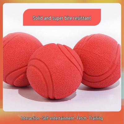 Hoopet Pet Squeaky Rubber Ball