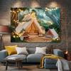 Forest Camping Scene, Suitable for All Seasons, Multifunctional Rooms and Party Decorations