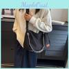 Large Capacity Women's Summer Shoulder Bag 2023 New Casual Cross-border Pillow Bag Street Fashion Nylon Tote Bag