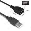 22AWG Pure Copper USB Power Extension Cable with Switch - Black
