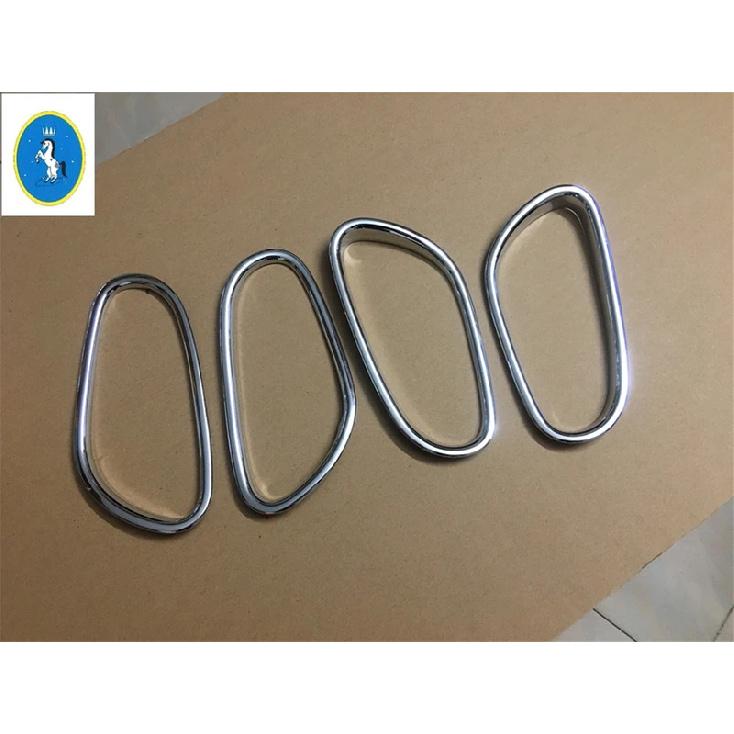 Inner Door Handle Frame Bowl Decoration Cover Trim Fit For Nissan Rogue / X-trail T32 2014 - 2016 Chrome Interior Accessories