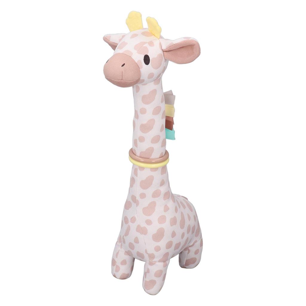Plush Giraffe Teether Toy Fun Teether Design Cute Infant Plush Stuffed Giraffe Toy for 0?1 Years