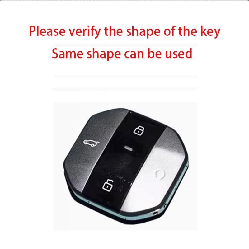 Zinc Alloy Leather Car Key Case Cover Holder Shell For Jetour Traveler Dashing X-1 Plus Dtc Idm X70 X70Plus X70M X90Plus X95Pro
