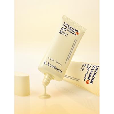 Clyderm Λιποσωμιακή Βιταμίνη C Τονωτική Βάση για Μακιγιάζ Αντηλιακή 40 ml