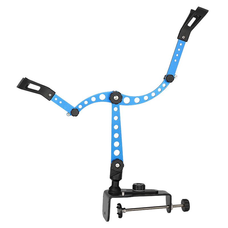 TUNALA Aluminum Alloy Adjustable Fishing Rod Holder for Boats and Sea Fishing