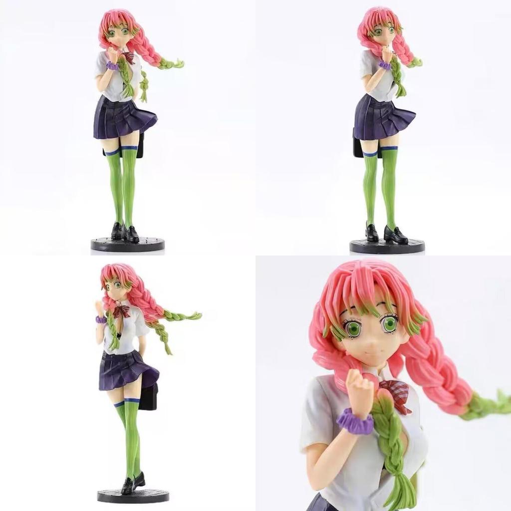 Demon Slayer Kimetsu No Yaiba Kanroji Mitsuri Pvc Figure Collectible Model For Fans And Decor