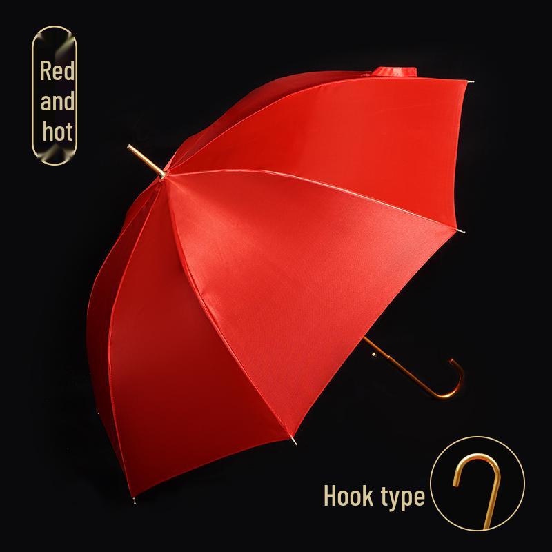 Chinese-Style Red Wedding Umbrella for Brides – A Traditional Dowry and Celebration Accessory