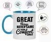 Inkdotpot Great Things Never Came From Comfort Zones 11Oz Ceramic  Coffee  Mug Inspirational Quotes Gift For Employee Boss Coworkers