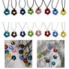 Cute Flower Pendant Chokers Hollowed-Out Floral Necklace Acrylic Material Must-Have Accessory for Fashion-Forward Ladies