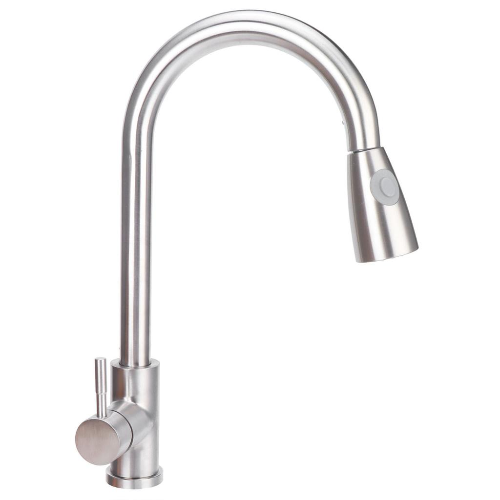 G3/8 Küchenmischbatterie Dual Water Outlet Pull Out Sprayer Teleskop Spüle Wasserhahn Wasserhahn