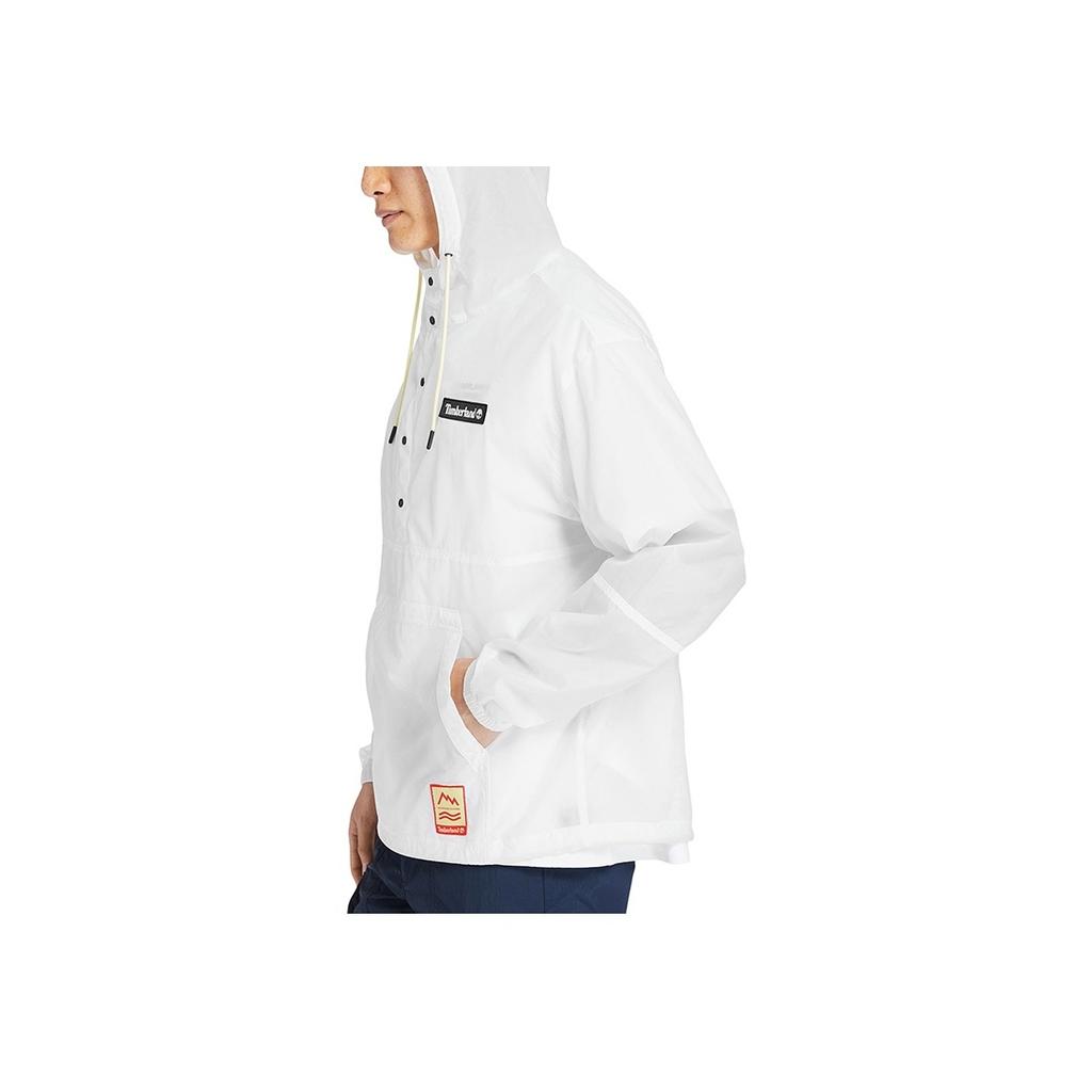 Timberland Outdoor Sports Tear-Resistant Lightweight Breathable Hooded Jacket Men jackets White A2D56-100