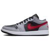 Air 1 Low Cementowy Ognisty Czerwony Damskie Sneakersy Szary Cementowo-szary Czarny FZ4183-002