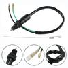 Rear Brake Light Switch 1 Set Accessories Black Replacement