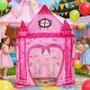 Benebomo Kids' Foldable Play Tent, Perfect for Kids' Rooms, Indoor Playhouse, Princess Castle, Toy Storage, and Secret Base for Girls, Includes