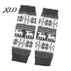 Holiday Gift for Her Christmas Knitted Leg Warmers Women, Soft Ribbed Boot Socks with Cute Theme Covers Snowflake And Deer Patterns, Winter
