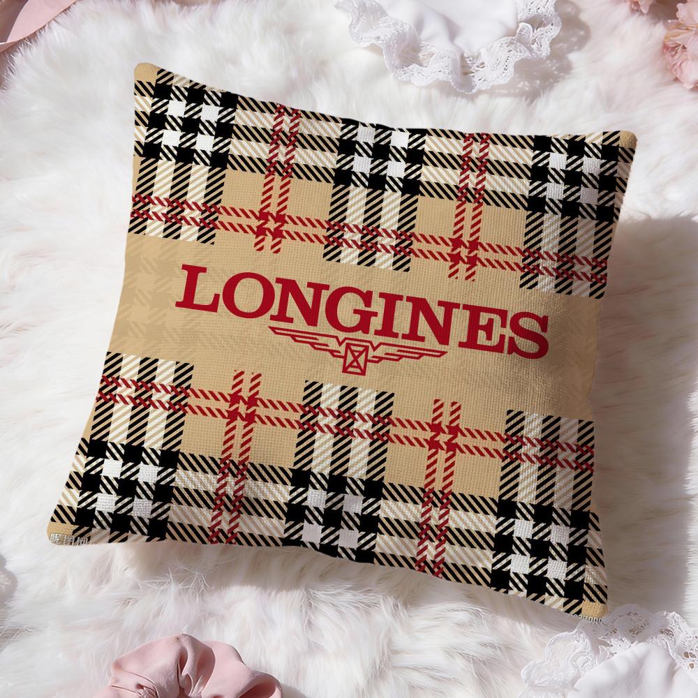 Klasická značka L-Longines Potah na polštář ve tvaru polštářku Prémiový komfort Oboustranný potah na polštář - Dvoustranný design pro jakoukoli místnost a interiér auta