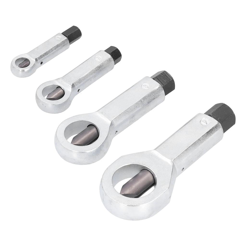 4 szt. Rozłupywacz nakrętek Stal łożyskowa Solidny Trwały Wygodny Wydajny Usuwanie Rozłupywanie Nakrętek