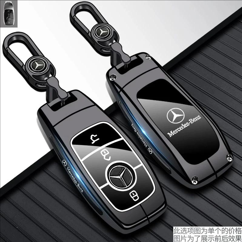 TPU Style Car Key Case Cover Shell Fob For Mercedes Benz C E S Class W206 W223 W214 GLA GLB GLC CLA CLS E300 S450 S580 S500 LL3