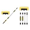 Long Reach Car Wash Brush with Water Sprayer Design And Telescoping Handle For Car, SUV, Truck Easy Cleaning