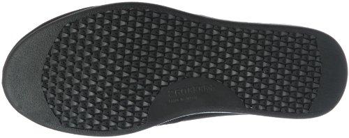 Kaiho Shugi KHS M021 Men's Lightweight 4E Wide Nursing Shoes, Black Stretch, Size 25.0 Cm, 4E