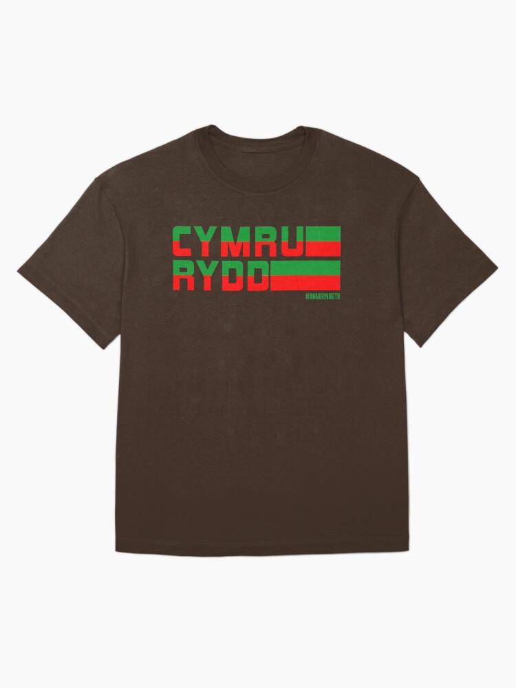 YES Cymru Rydd, Freies Wales, IndyWales, Unabhängigkeit Oversize T-Shirt
