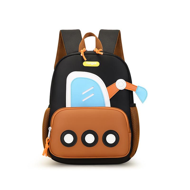 Kindergarten Vorschulklasse große Kapazität leichte Schultasche Jungen und Mädchen niedlicher Cartoon Rucksack