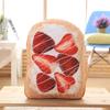 Cuscino Peluche a Forma di Pane con Design Carino per Ragazze, Decorazione per Casa, Ufficio, Riposo