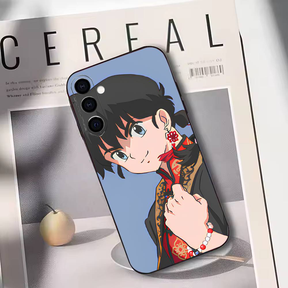 

Ranma Saotome Phone Case For Samsung Galaxy A73,A72,A71,A70,A53,A52,A51,Others Soft Black Cover Samsung a32 4g