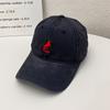 Pony letter embroidered baseball cap for women and men, simple and versatile for spring and summer, wide brim sun hat that makes the face look