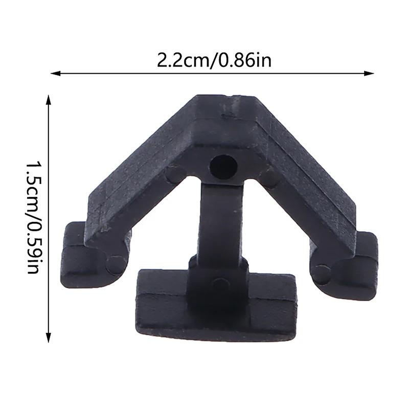 20Pcs High Quality Car Headlining Roof Lining Plastic Trim Clips For Q7 7M0868563 Roof Interior Clips Roof Fixed Plastic Clips чёрный