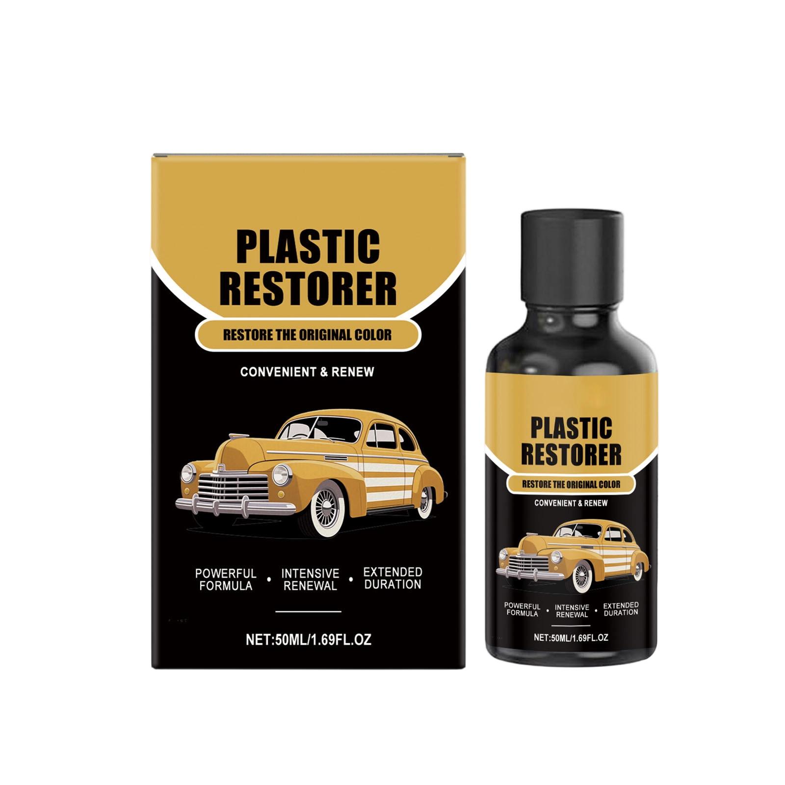 

HOMONTH Средство для ухода за пластиком автомобиля Очистка Интерьера Дезактивация Царапины Уход за Пластиком Осветляющий Уход 50 мл One Size