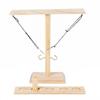 Handmade Wooden Hook & Ring Toss Game For Adults, Classic Pub & Backyard Party Game, Indoor Outdoor Fun With Easy Storage