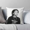 Suga Yoongi Concert Square Pillowcase Polyester Linen Velvet Pattern Zip Decor Throw Pillow Case Sofa Seater Cushion Cover 45X45