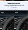 Leather Steering Wheel Cover for GAC Trumpchi GS3, GS4, GS5, GA4, GA6, AION V, S Mei 580 - All-Season Use