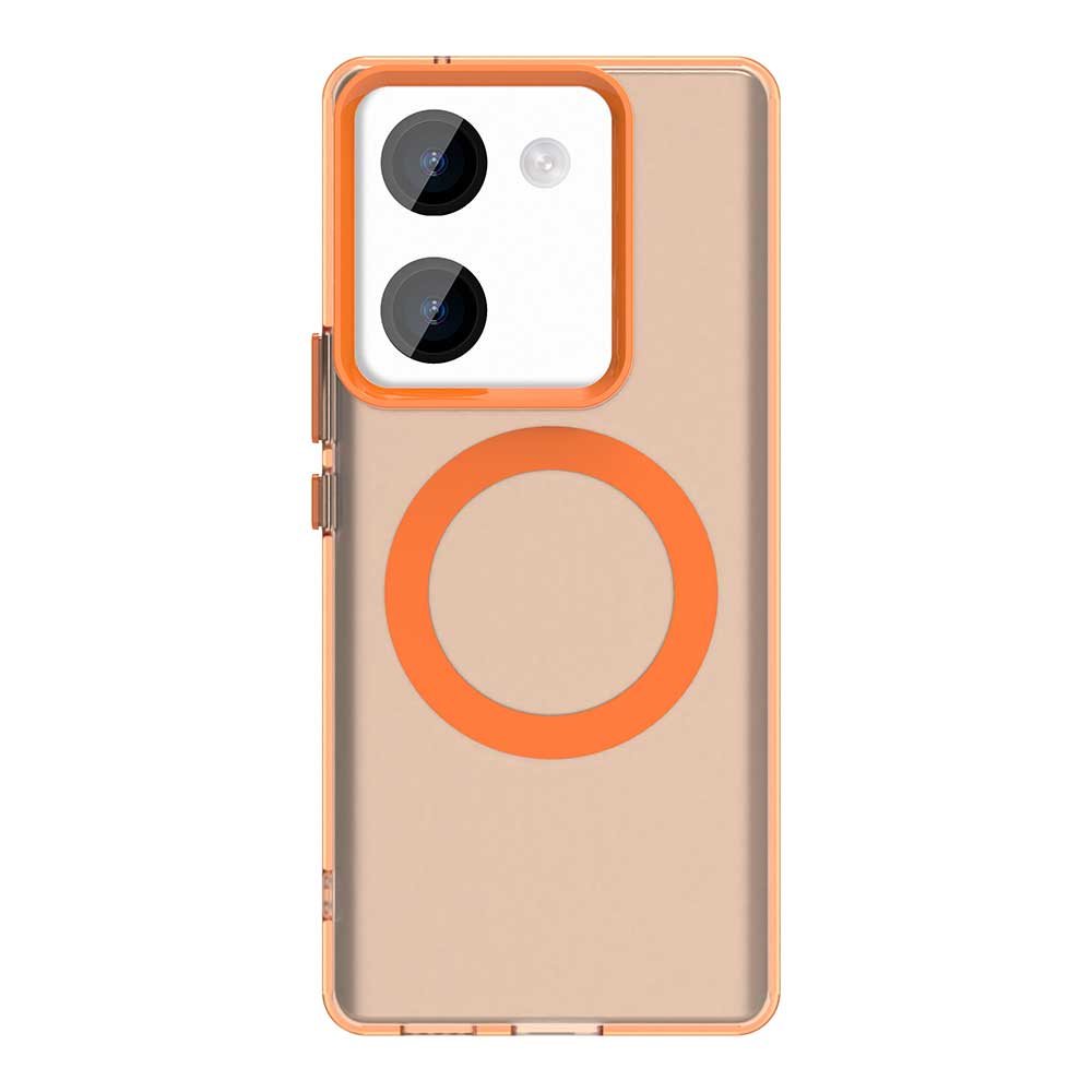 Magsafe Matte Phone Case For Vivo Y200 Pro 5G Magnetic Wireless Charging For Vivo Y200 Pro Shockproof Cover