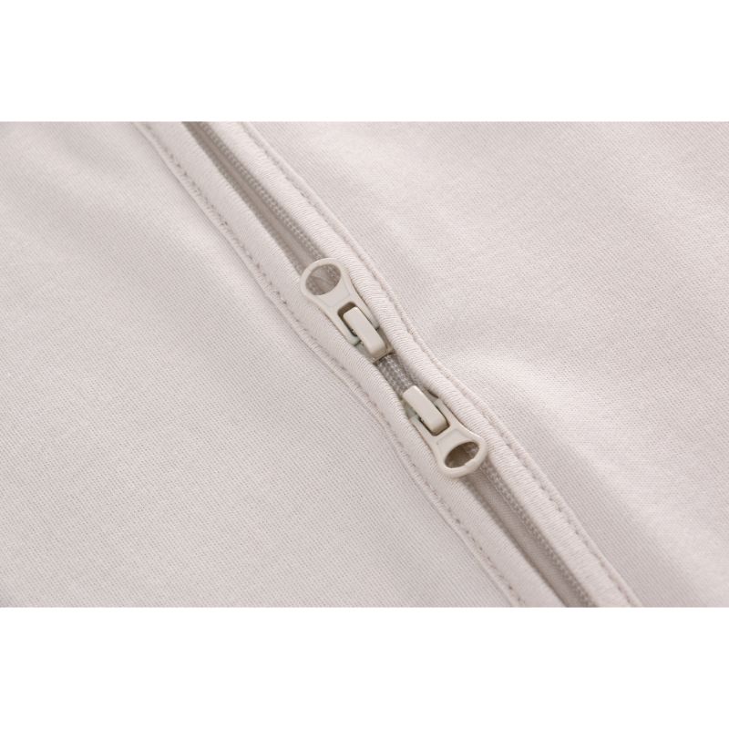 100% Cotton Long Sleeve Baby Sleep Sack – Skin-Friendly & Ultra Soft, 3D Center-Zip Design for 0-3 Years