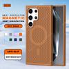 Heat Dissipation Magnetic Phone Case for Samsung Galaxy S22 S23 S24 S25 Ultra Plus S23FE Matte Magsafe Charging Shockproof Cover