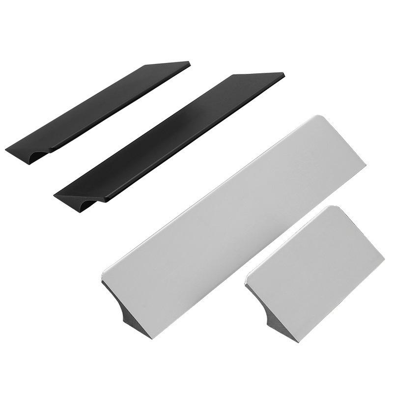 Modern Nordic Matte Space Aluminum Wardrobe and Drawer Handle