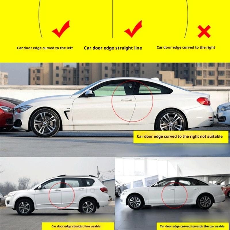 4Pcs Universal Car Sticker Door Edge Guards Molding Protection Strip Scratch Protector Car Crash Barriers Door Guard Collision