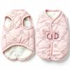 Embroidery Teddy Bear Coat Thickened Puppy Clothes Vest New Cat Vest  Winter