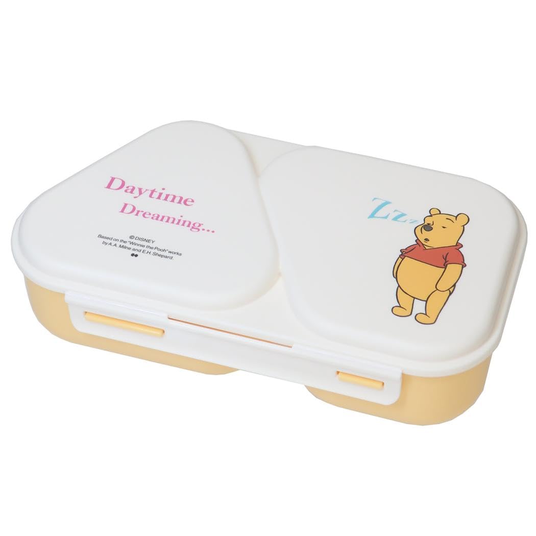 

Onishi Ken Seihan Disney Onigiri Lunch POOH FUNNY 180 x 99 x 52 mm 215 250 Case, FACES, 2, (h) (465 ml), Left ml, Right ml, DIL-1212