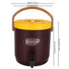 Hot and Cold Drink Dispenser, Insulated Beverage Dispenser, Insulated Container with Faucet